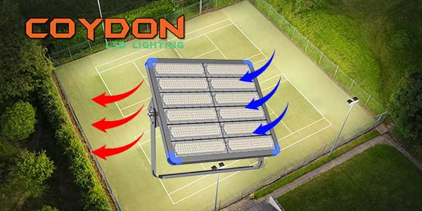 led flood light heat sink