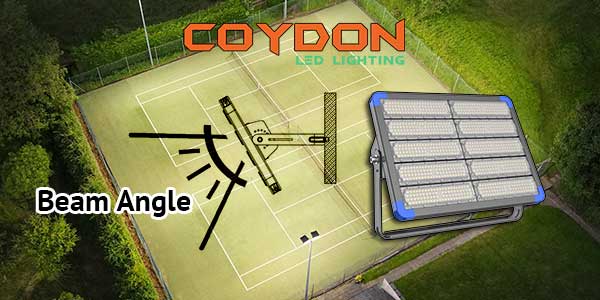 led flood light beam angle