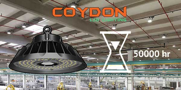 ufo led high bay light 50000 hours