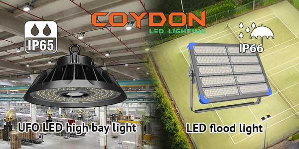 ip65 ufo led high bay light and ip66 led flood light