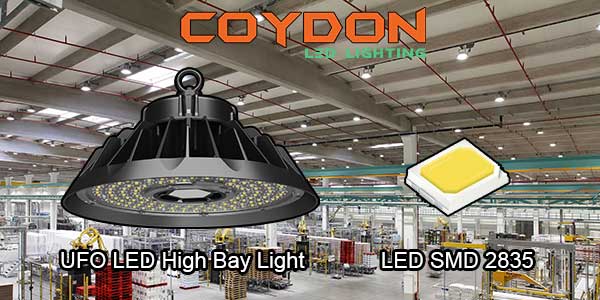 Cloches LED UFO avec LED SMD 2835