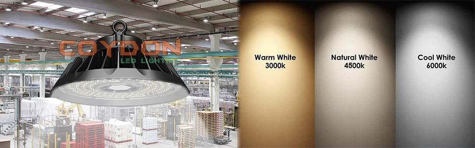 ufo led high bay light color temperature