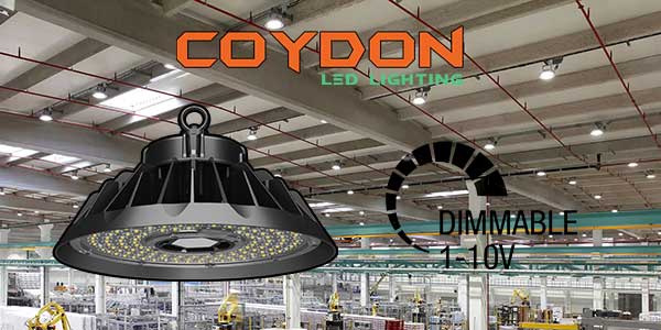 ufo led high bay light 1-10v