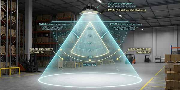 3. What Beam Angle (FWHM) Really Means for Warehouse Illumination